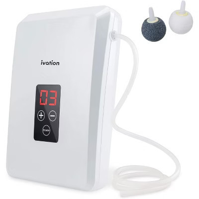 Ivation Portable Ozone Generator Air Purifier, 600mg/h, Timer, Diffuser Stones, Food & Water Purifier | Target