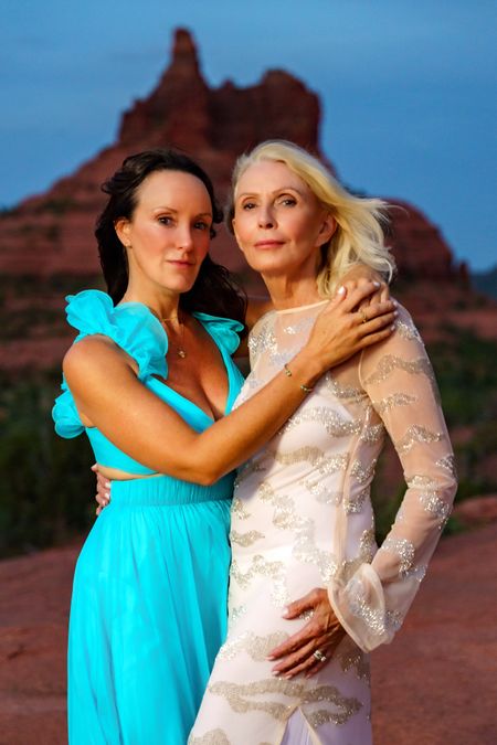 Sunday, mother daughter bond! One thing we share for sure is a love for fashion! We had the fortunate opportunity to shoot these beautiful dresses in the vortexes of Sedona! Here are some fun options for your next mother daughter epic adventure! 

#LTKFind #LTKfamily #LTKstyletip