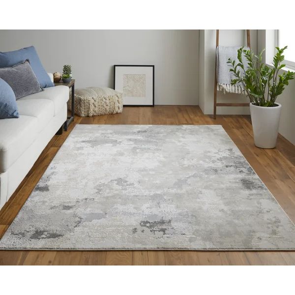 Belen Power Loom Gray Rug | Wayfair North America