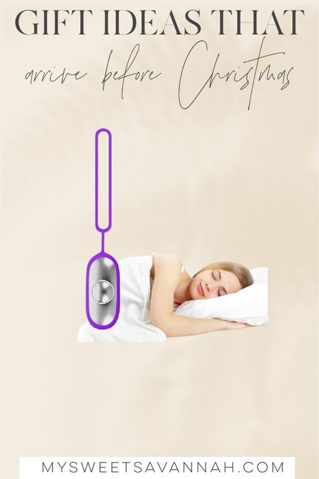 BUTIFINE Sleep Aid Device, Handheld Sleep Aid Instrument with Microcurrent Pulse Sleep Assist Technology for Improve Sleep Quality

Amazon gift guide
Found it on Amazon 
The gift of a good nights sleep 

#LTKfindsunder50 #LTKGiftGuide #LTKSeasonal