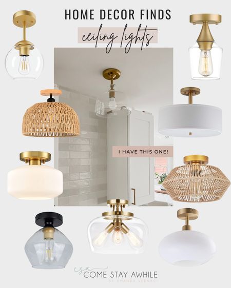 I get so many requests for my ceiling light so I found some super cute ceiling lights for you! Mine is in the center photo! 
#amazonhome #modernfarmhouse #homedecor

#LTKFind #LTKhome #LTKunder100