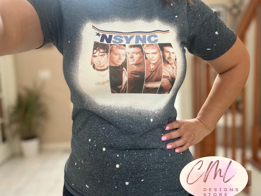 NSYNC t-shirt, NSYNC band tee, boy band shirt, 90s shirt, 90s boy bands, vintage tee, NSYNC album... | Etsy (US)