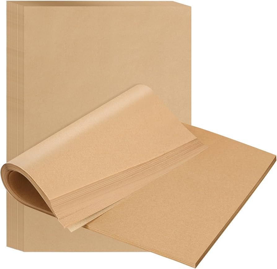 BYKITCHEN 9 x 13 Inch Parchment Paper Sheets, Non-Stick Precut Unbleached Baking Parchment Paper ... | Amazon (US)