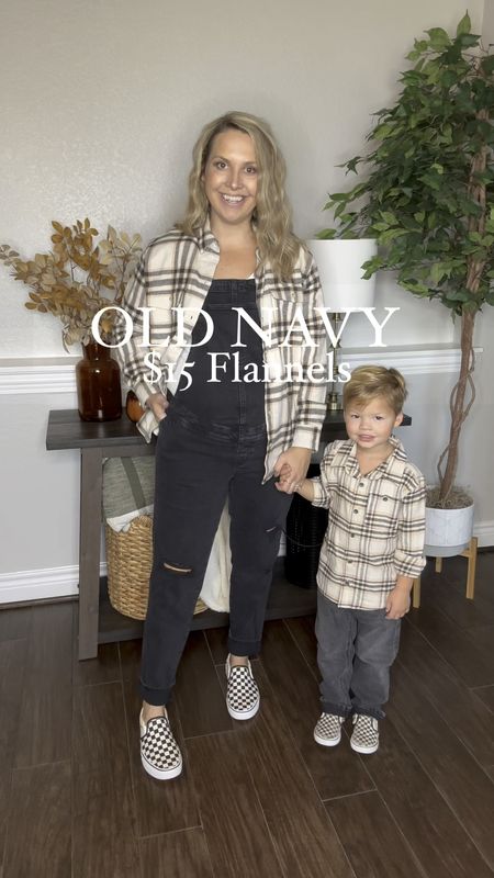 $15 flannels for 2 days only!! We love these flannels every fall from Old Navy!! I’m wearing a size small at 25+ weeks pregnant and William is in a 4T!! 

Fall outfit, maternity, old navy, old navy kids, casual style, bump style 

#LTKkids #LTKbump #LTKsalealert