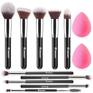 BEAKEY Makeup Brushes Set, Professional Foundation Eyeshadow Concealer Blush Powder Bronzer Appli... | Amazon (US)