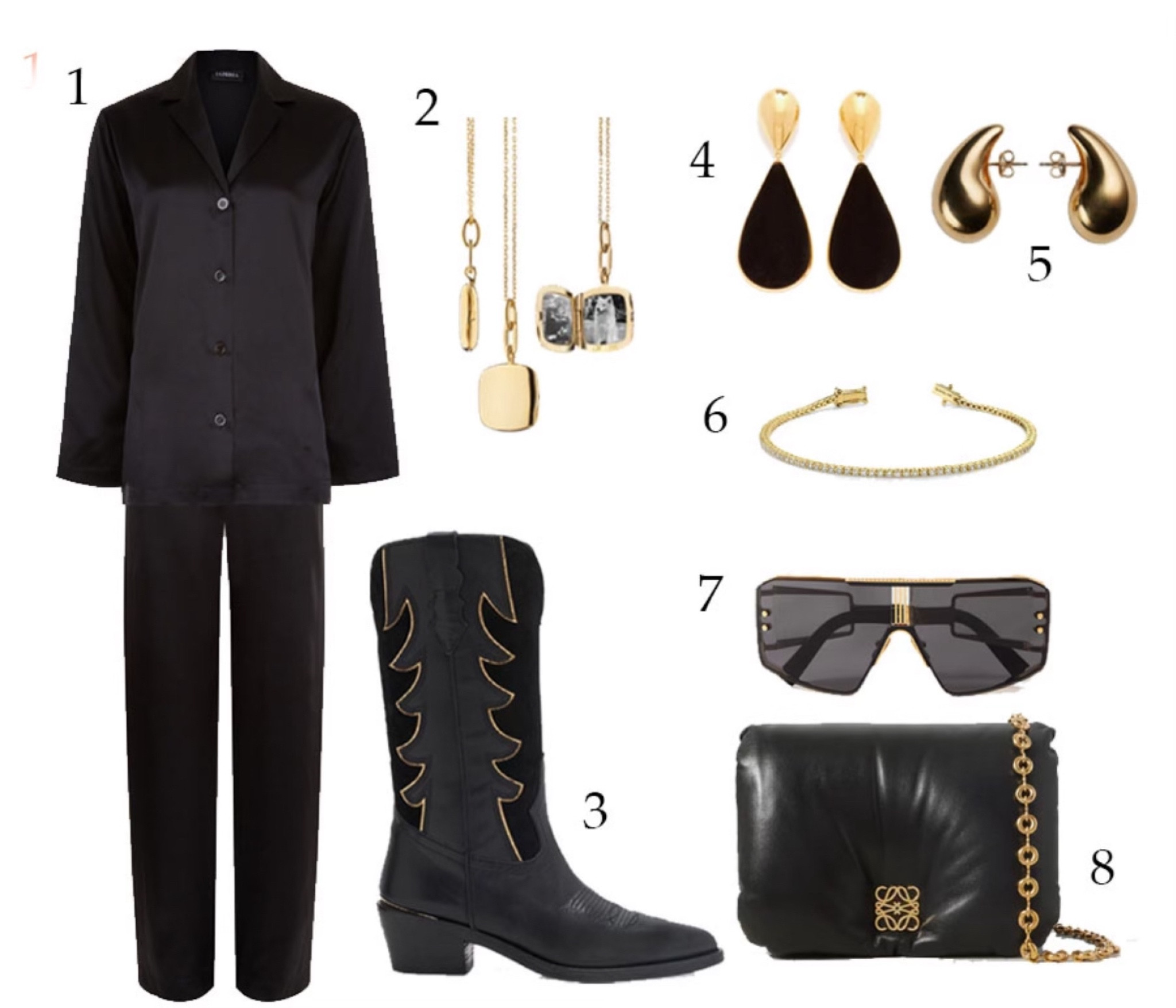 All that glitters is gold this holiday season! Here are some chic and fashionable gifts sure to please any woman on your list, they are all splurge worthy and pricey-but some of my favorite things! 


1. La Perla Silk Pajamas (my favorites!)
2. A Locket (beautiful and sentimental!)
3. Partlow Boots (I LOVE that they are chic and comfortable!)
4. Drop Earrings (these are stunning!)
5. Bottega Earrings (I have them and love them!)
6. A tennis bracelet
7. Statement Sunglasses
8. A designer bag (I love the shape and texture of this one!)

#giftsforher #giftsforwife #holidaygiftguide #giftsformom #girlfirendgifts #sistergifts #fashiongifts #giftguide #giftguides #holidaygifts #stylishgifts #jewelrygifts #giftguide #solurgegifts #spoilher #spoilme #designergiftguide #luxurygifts #designergifts #luxurygiftguide 

Follow my shop @theseayside on the @shop.LTK app to shop this post and get my exclusive app-only content!

#liketkit #LTKfindsunder100 #LTKHoliday #LTKGiftGuide
@shop.ltk
https://liketk.it/4nBhq

#LTKGiftGuide #LTKHoliday #LTKstyletip
