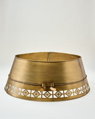 Clara Brass Bow Tree Collar | Magnolia