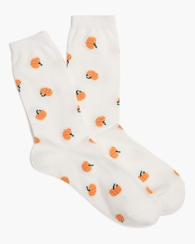 Pumpkin trouser socks | J.Crew Factory