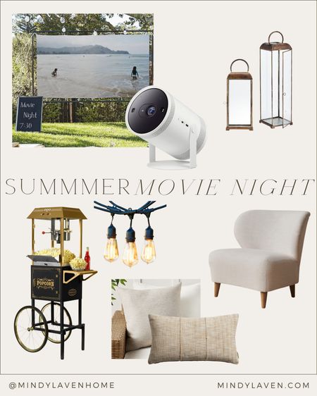 Summer movie night! 

#LTKFind #LTKSeasonal #LTKhome