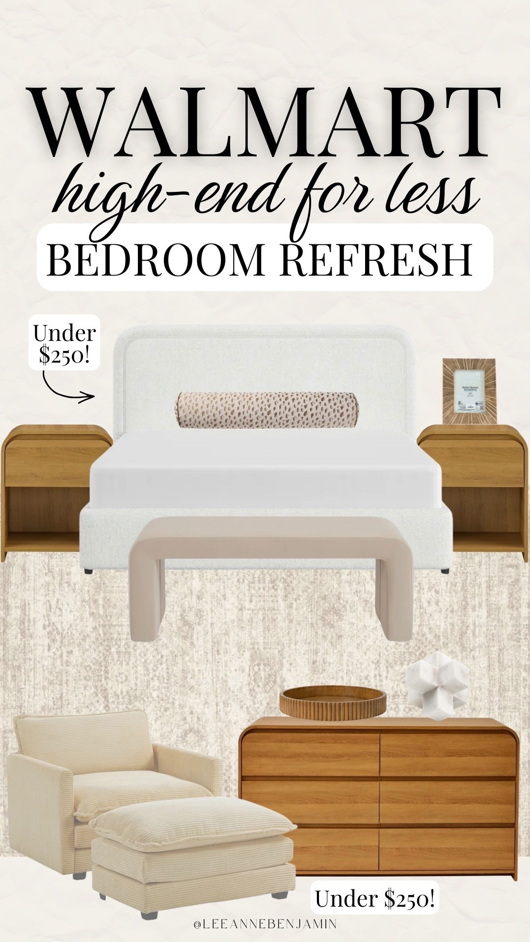 Walmart high-end for less bedroom refresh!

#LTKSeasonal #LTKHome #LTKSaleAlert