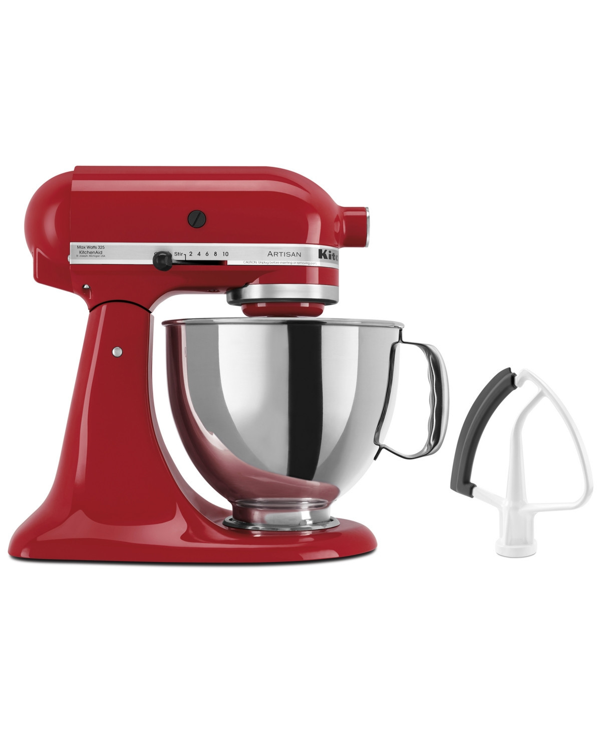 KitchenAid Artisan Series 5-Quart Tilt-Head Stand Mixer with Flex Edge Beater Bundle Set KSM150FE | Macys (US)