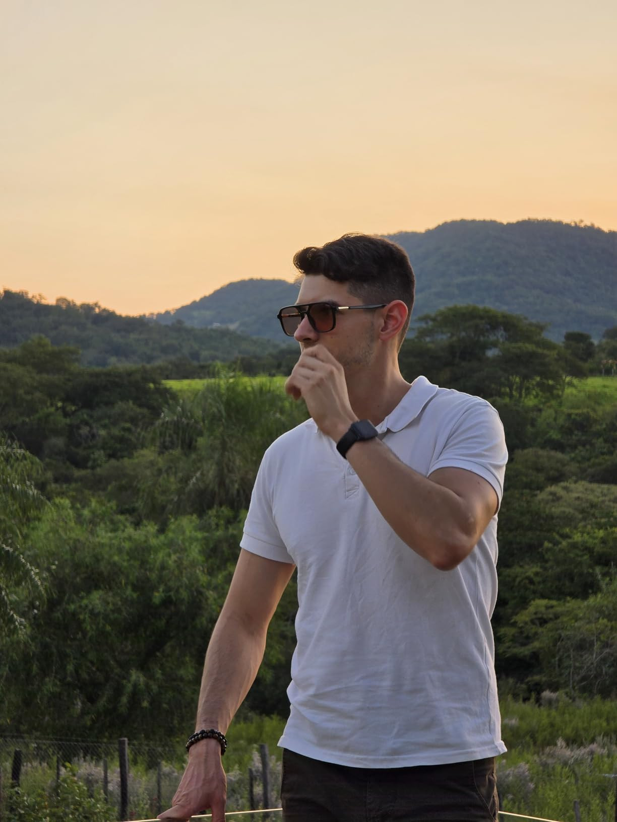 SOJOS Retro Aviator Sunglasses for Women Men,Trendy Rectangle Womens Mens Shades Sun Glasses SJ22... | Amazon (US)