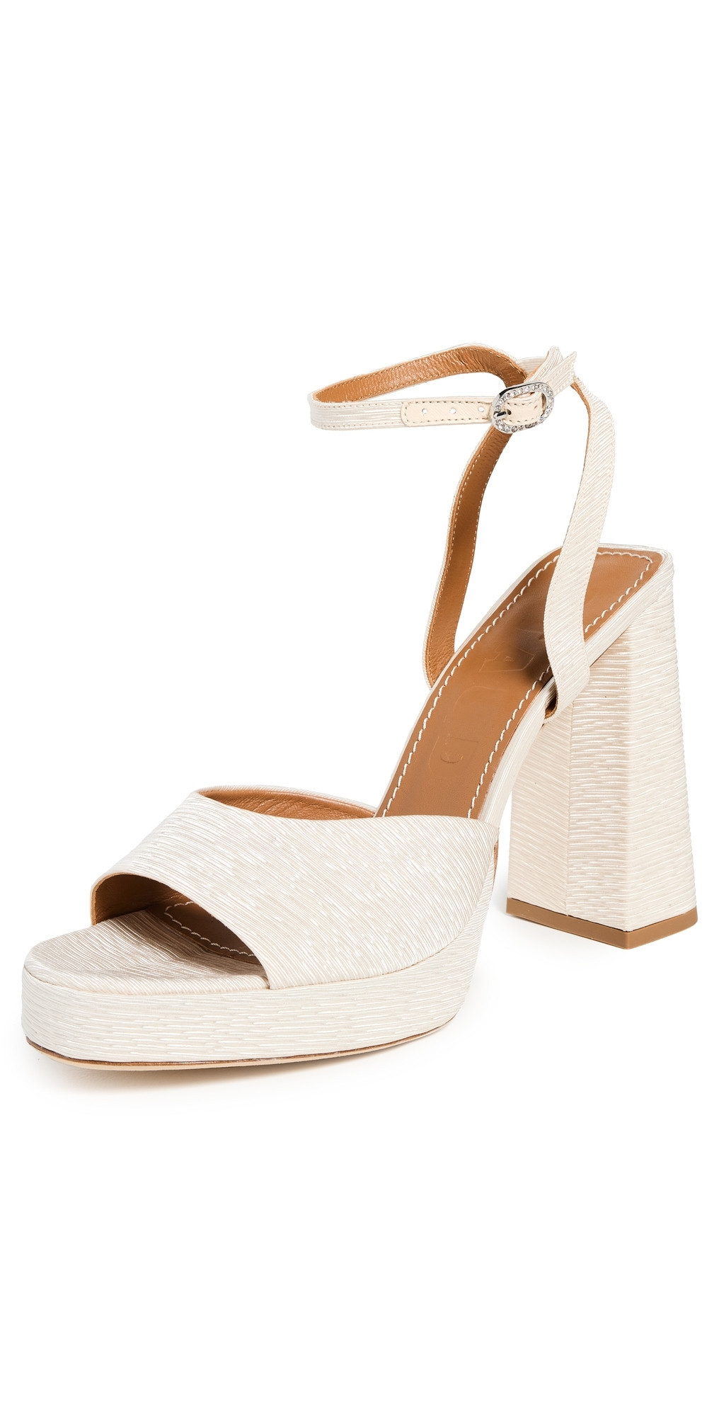 STAUD Solange Heels White 41.5 | Shopbop