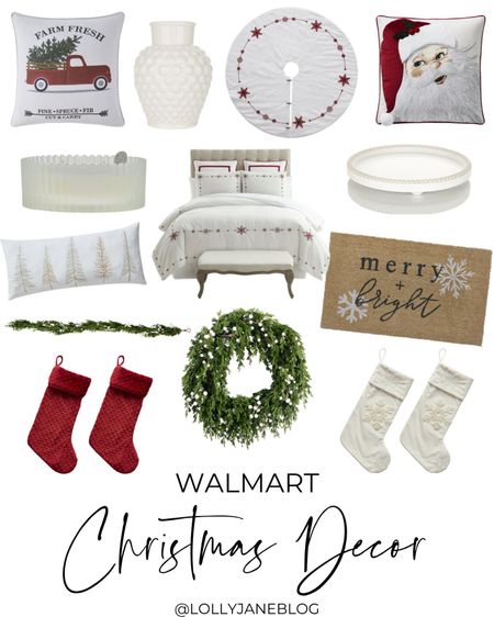 Walmart Christmas Decor 

#LTKunder50 #LTKSeasonal #LTKunder100