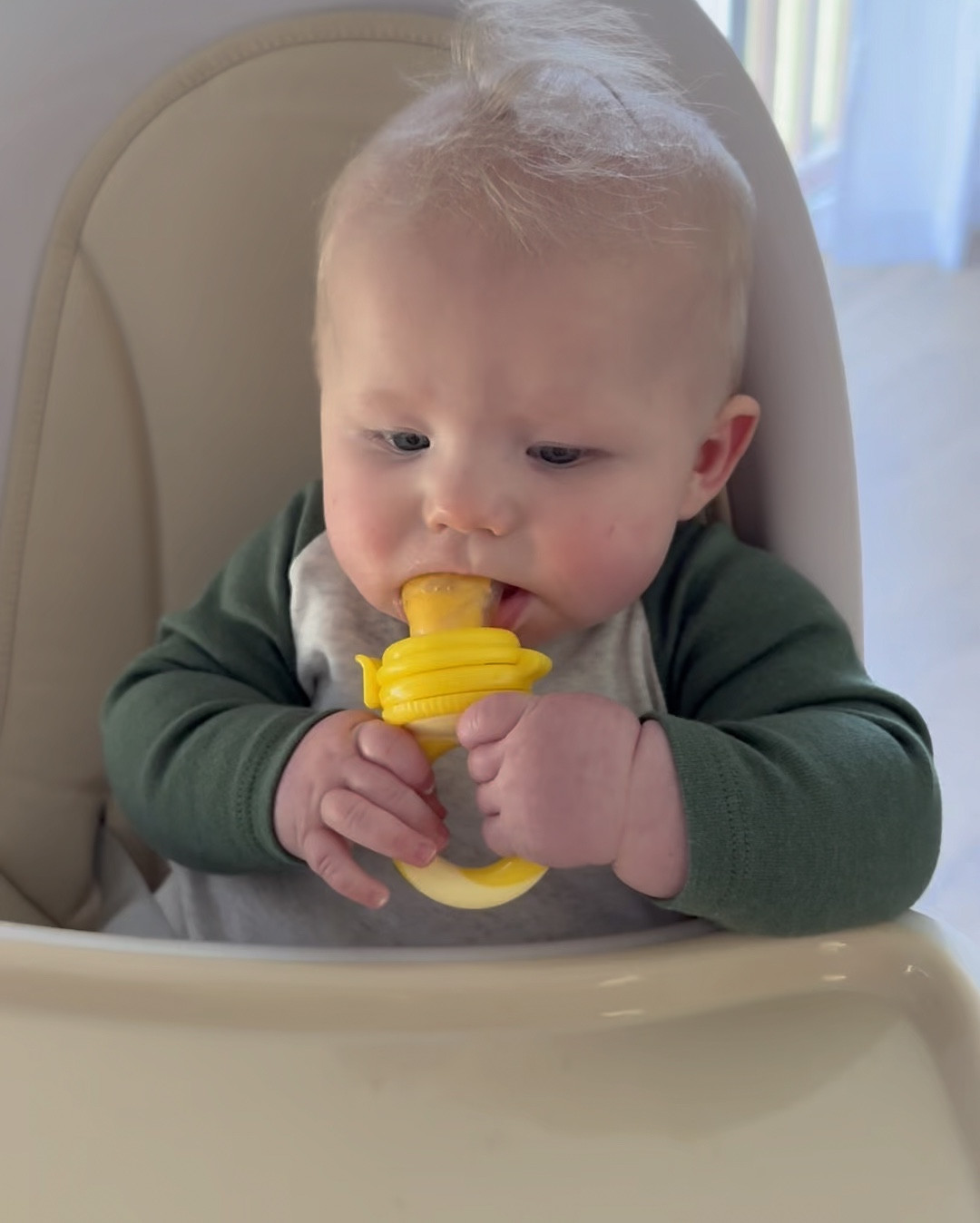 This frozen fruit feeder is absolutely SAVING US while we start teething🥲 

#teething #baby #teether #toy #babytoy  

#LTKFindsUnder50 #LTKSaleAlert #LTKBaby