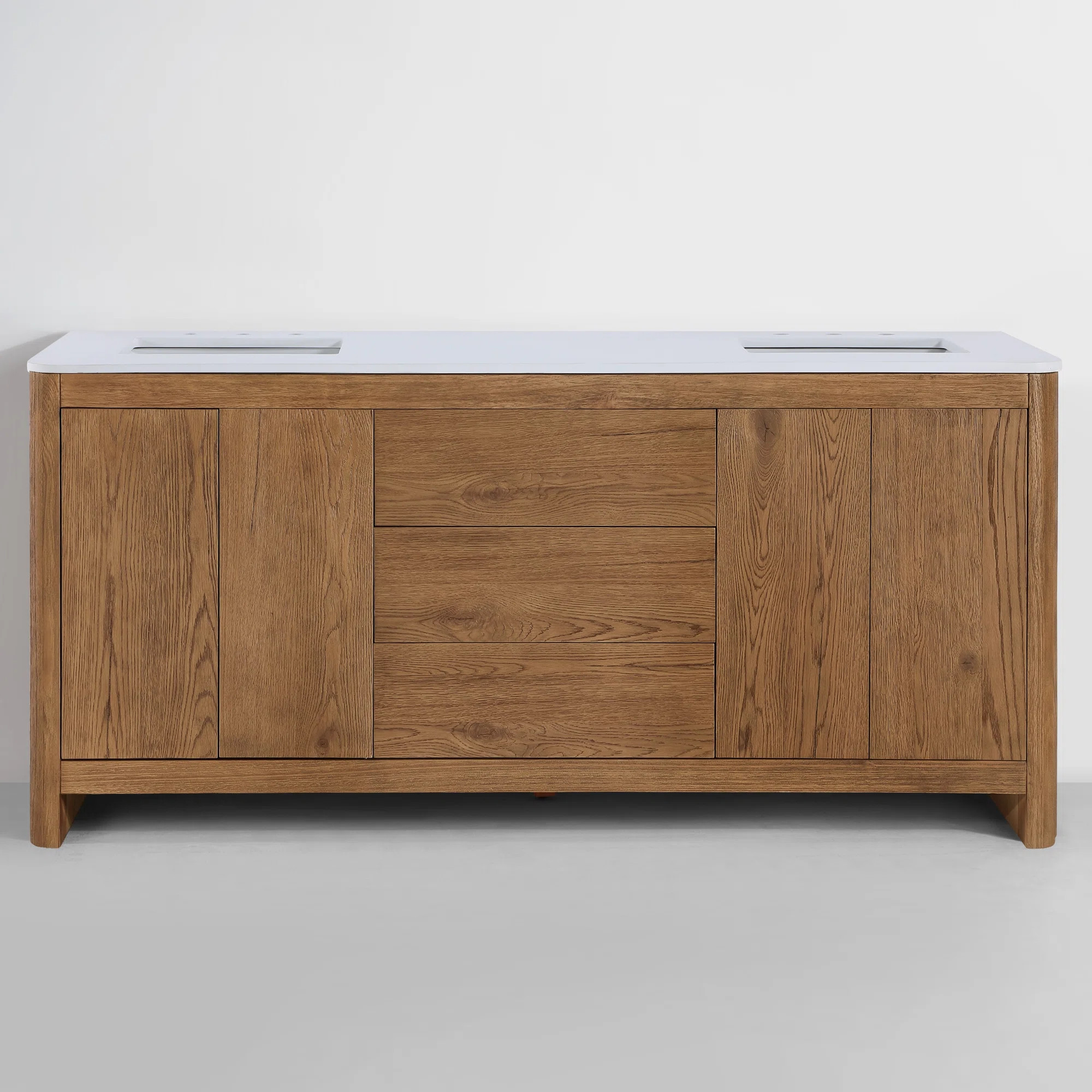 Joss & Main Raye 72" Double Bathroom Vanity Set with Quartz Top & Reviews | Wayfair | Wayfair North America