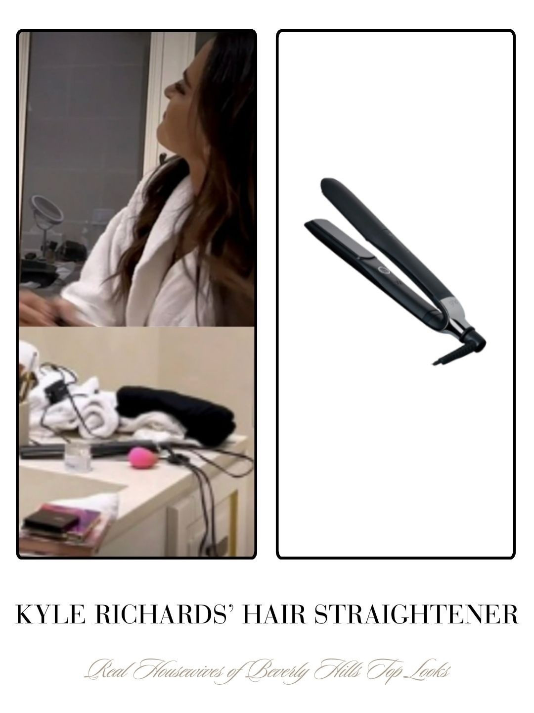 Kyle Richard’s’ Hair Straightener 