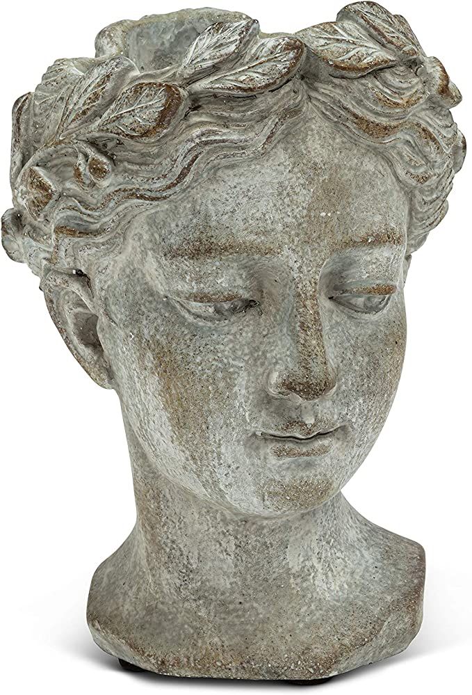 Abbott Collection 27-GODDESS-535-XS Xs Women Head Planter-6.5" H, 6.5 inches H, Grey | Amazon (US)