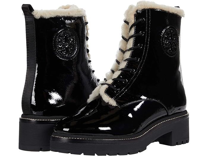 Miller 50 mm Lug Sole Shearling Bootie | Zappos