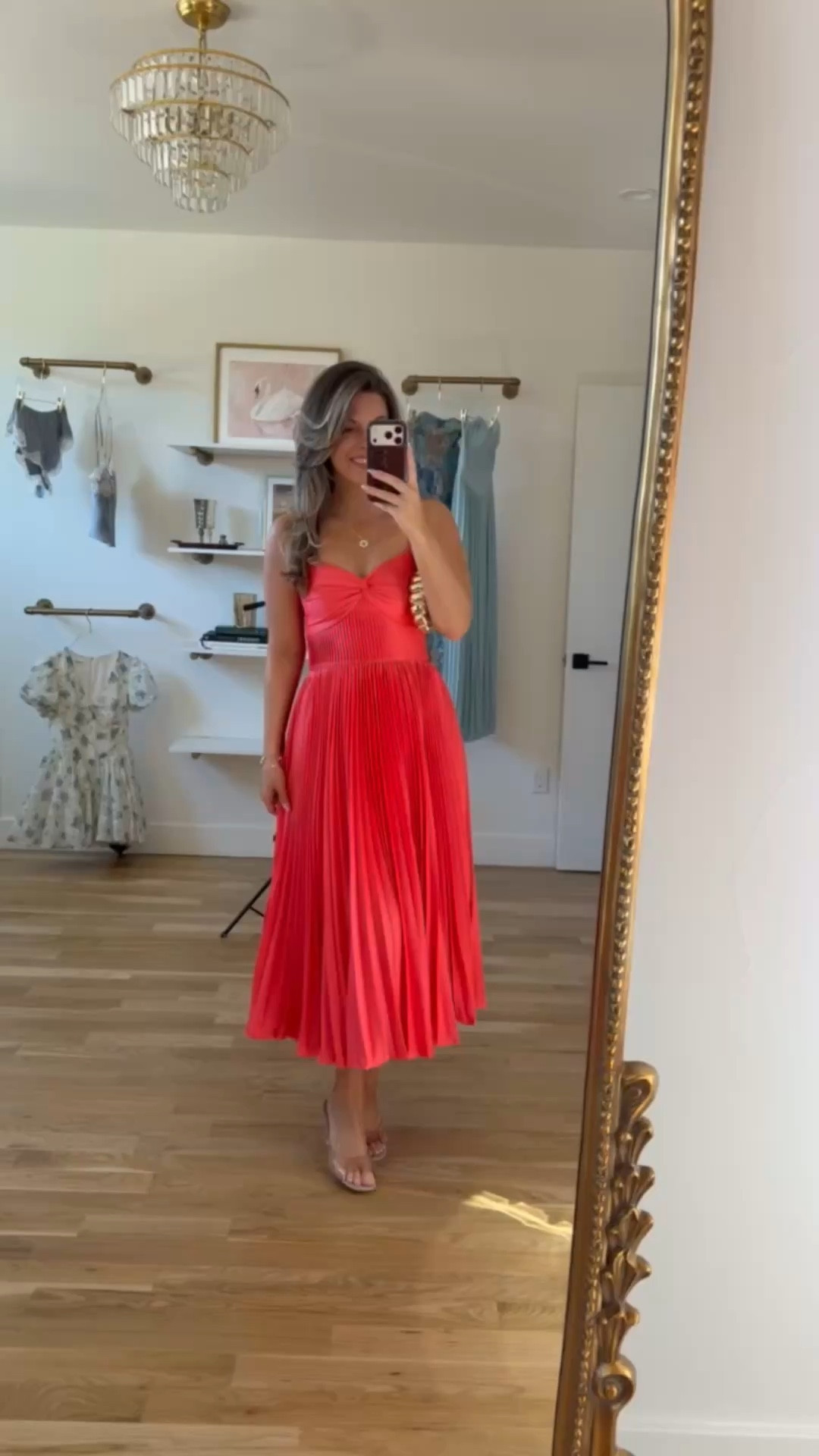 coral spaghetti strap pleated dress for a special occasion or resort wear 

i did my normal size 2

formal attire
black tie 
strapless gown
wedding guest 
special occasion
formal occasion 


#LTKStyle #LTKDress 

#LTKSeasonal