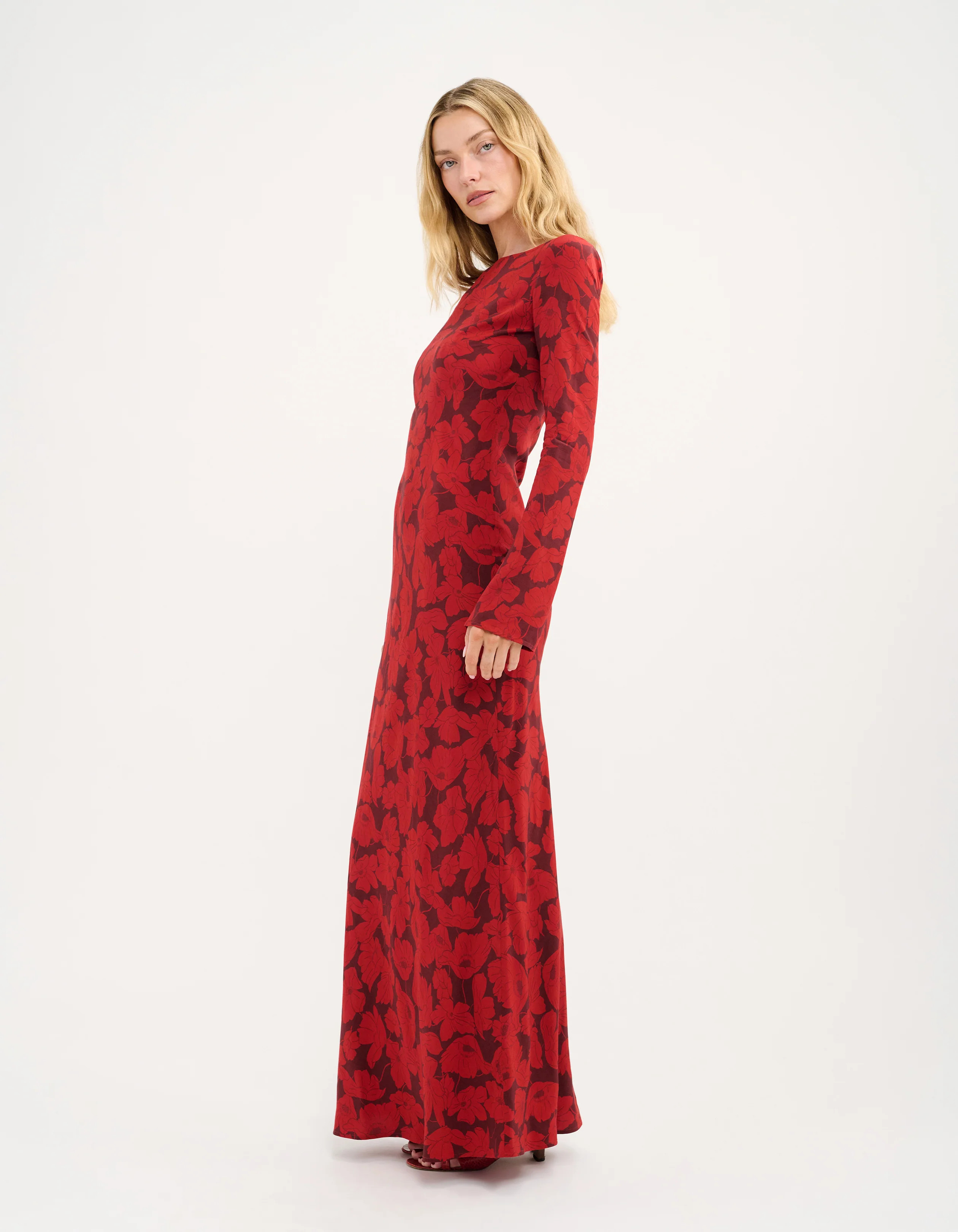 Backstage Maxi Dress in Poppy Fields | Shop Special Occasion Dresses | Rumored