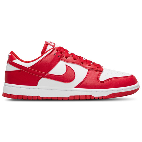 Nike Womens Nike Dunk Low Next Nature - Womens Running Shoes White/University Red Size 6.0 | Champs Sports