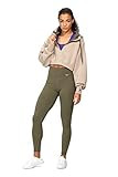 Women's Sweatshirt by Mizuno x Ronda Rousey, Women's Reputation Hoodie, Oversized Cropped Zip-Up Hoo | Amazon (US)
