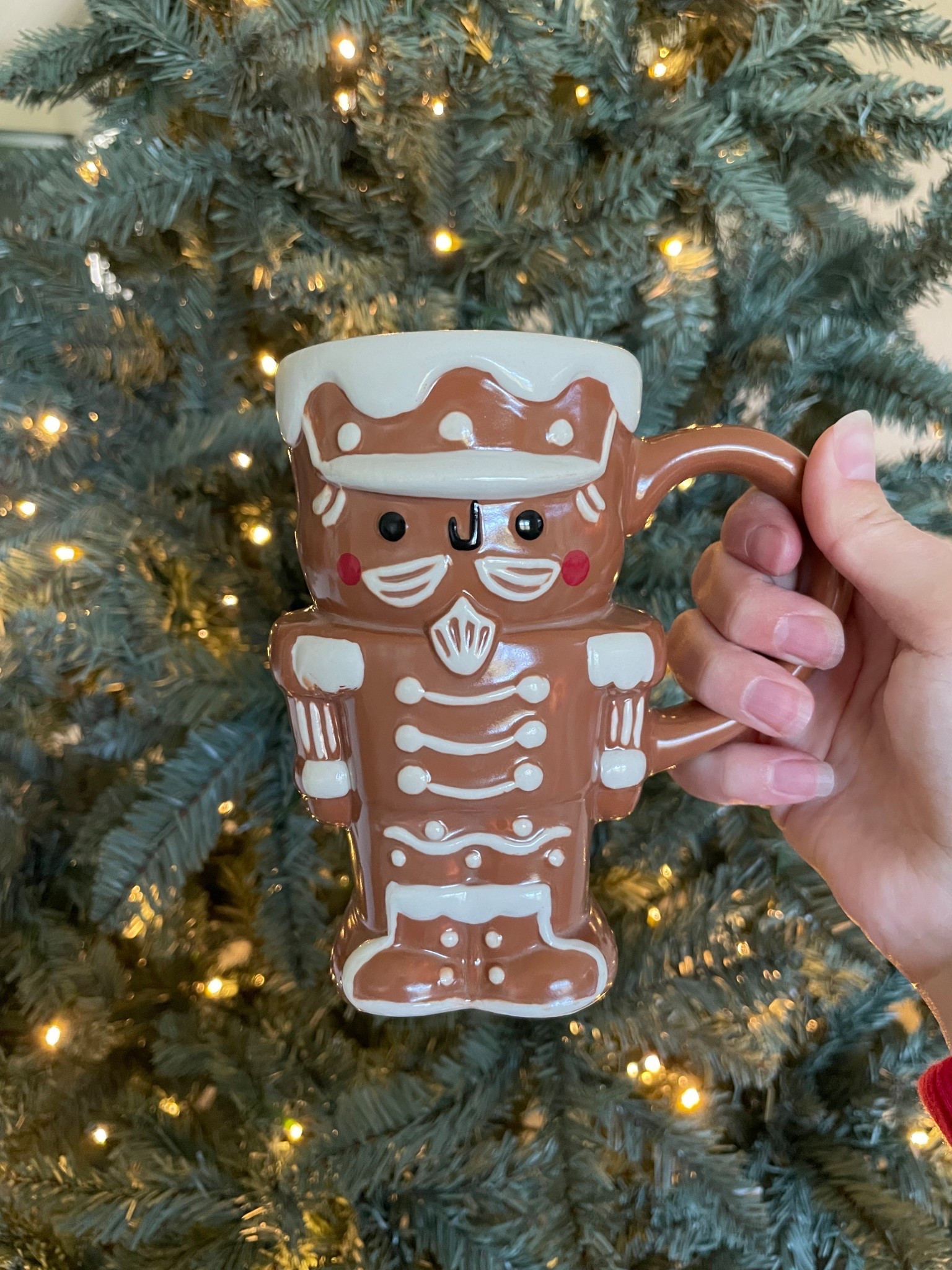 Gingerbread nutcracker mug  

#LTKHoliday
