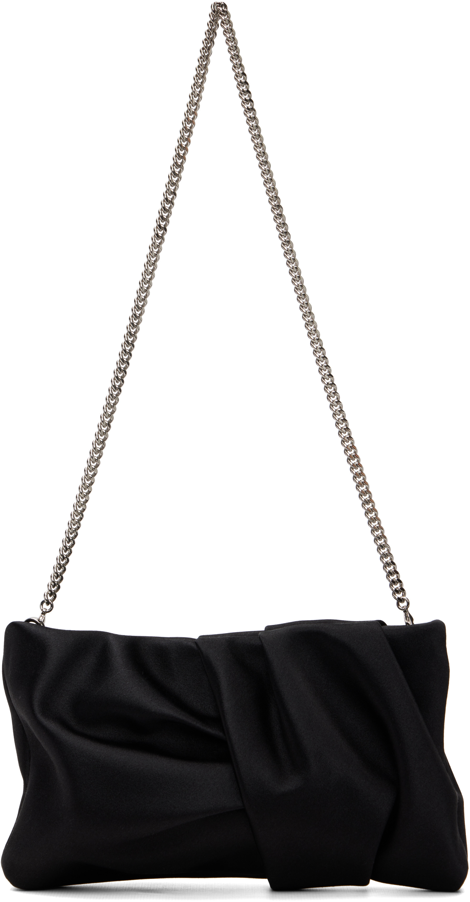 Jimmy Choo Black Bonny Clutch | SSENSE