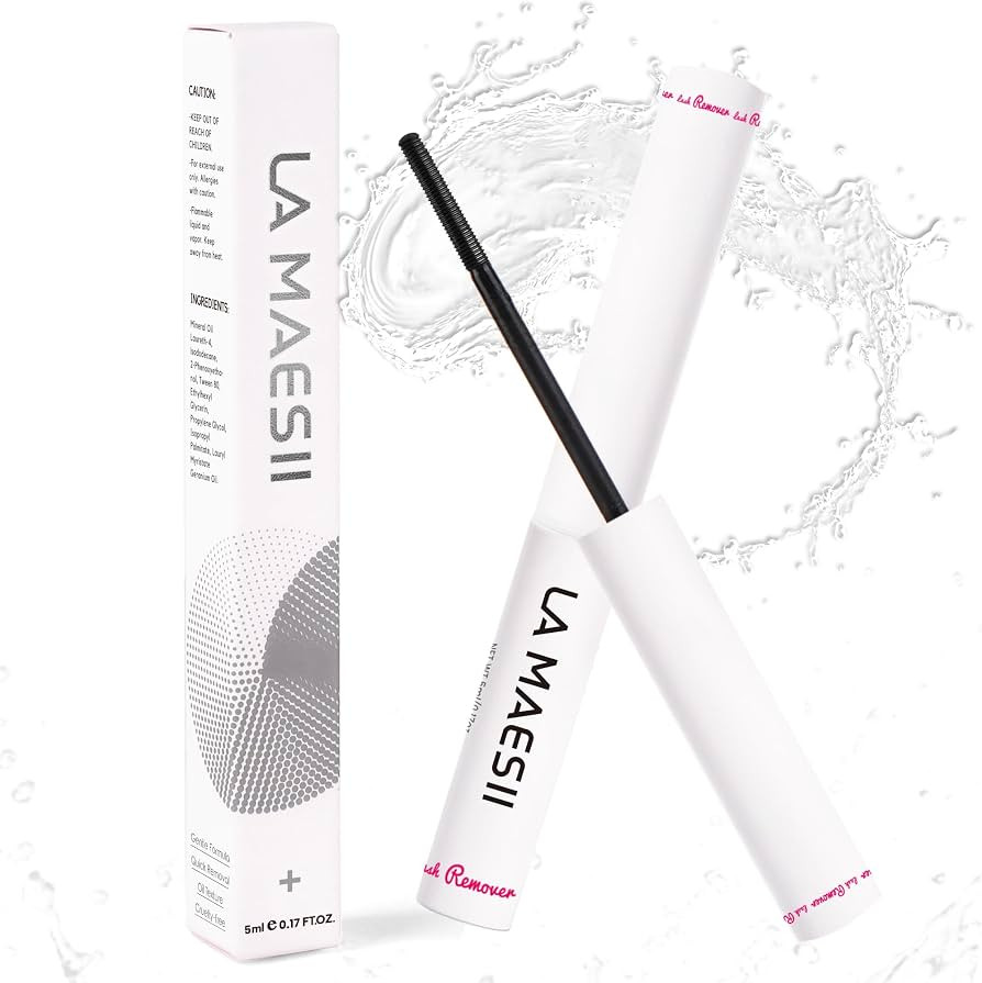 Lash Remover 5ML Lash Glue Remover for Cluster Lashes, Eyelash Glue Remover Clear Oil Lash Cluste... | Amazon (US)