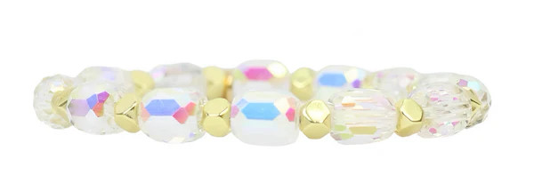 Annie Stacker Bracelet - Clear Sparkle | Bourbon and Boweties