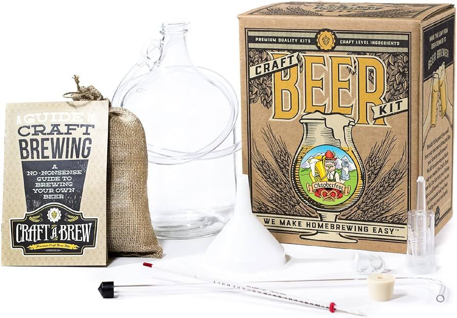Craft A Brew - Oktoberfest Ale - Beer Making Kit - Make Your Own Craft Beer - Complete Equipment ... | Amazon (US)