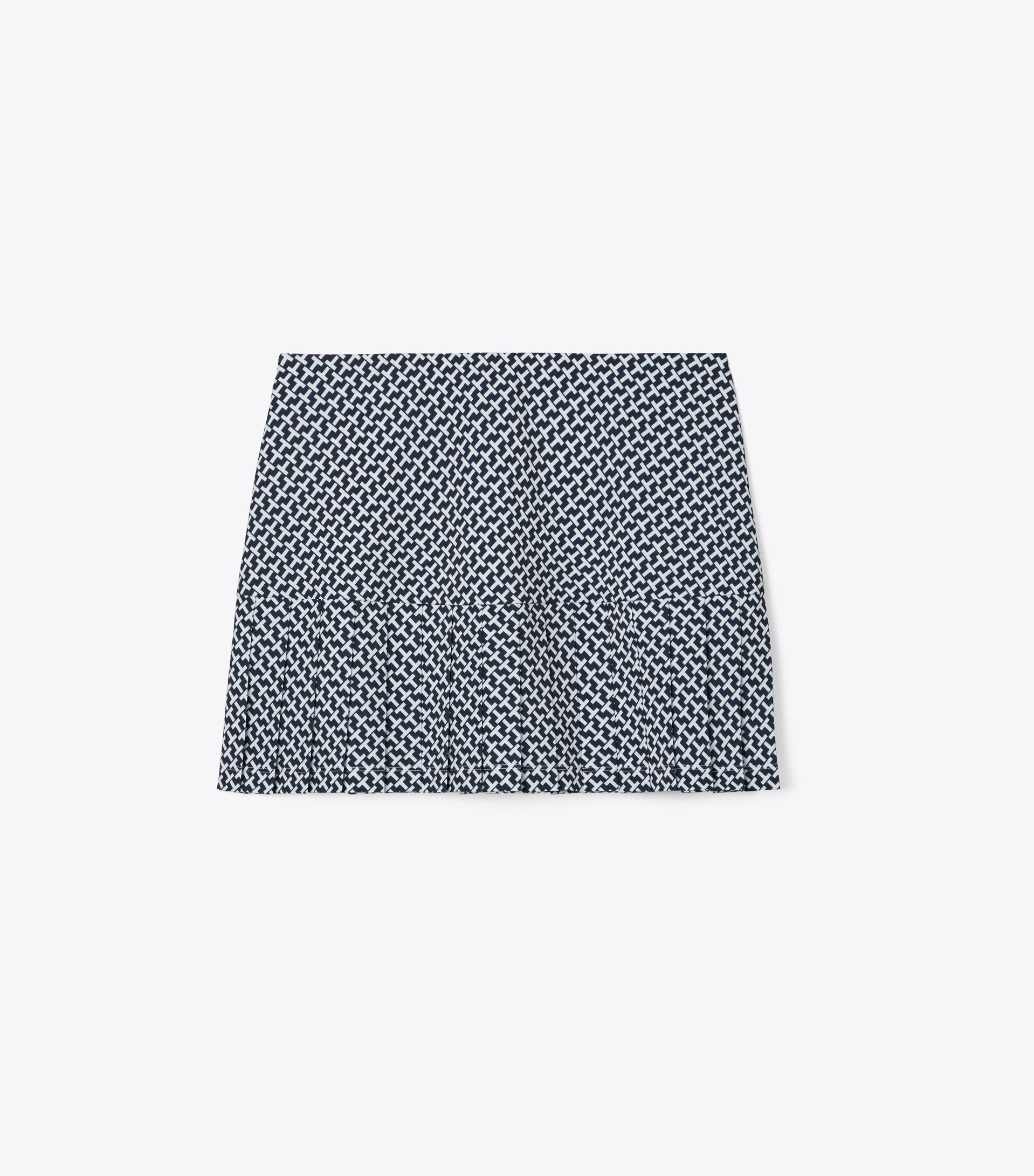 Printed Pleated-Hem Tennis Skirt | Tory Burch (US)