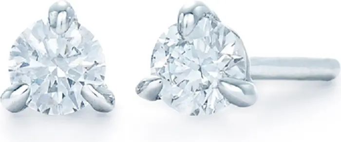 0.25ct tw Diamond & Platinum Stud Earrings | Nordstrom