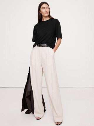 Relaxed Linen T-Shirt | Banana Republic (US)