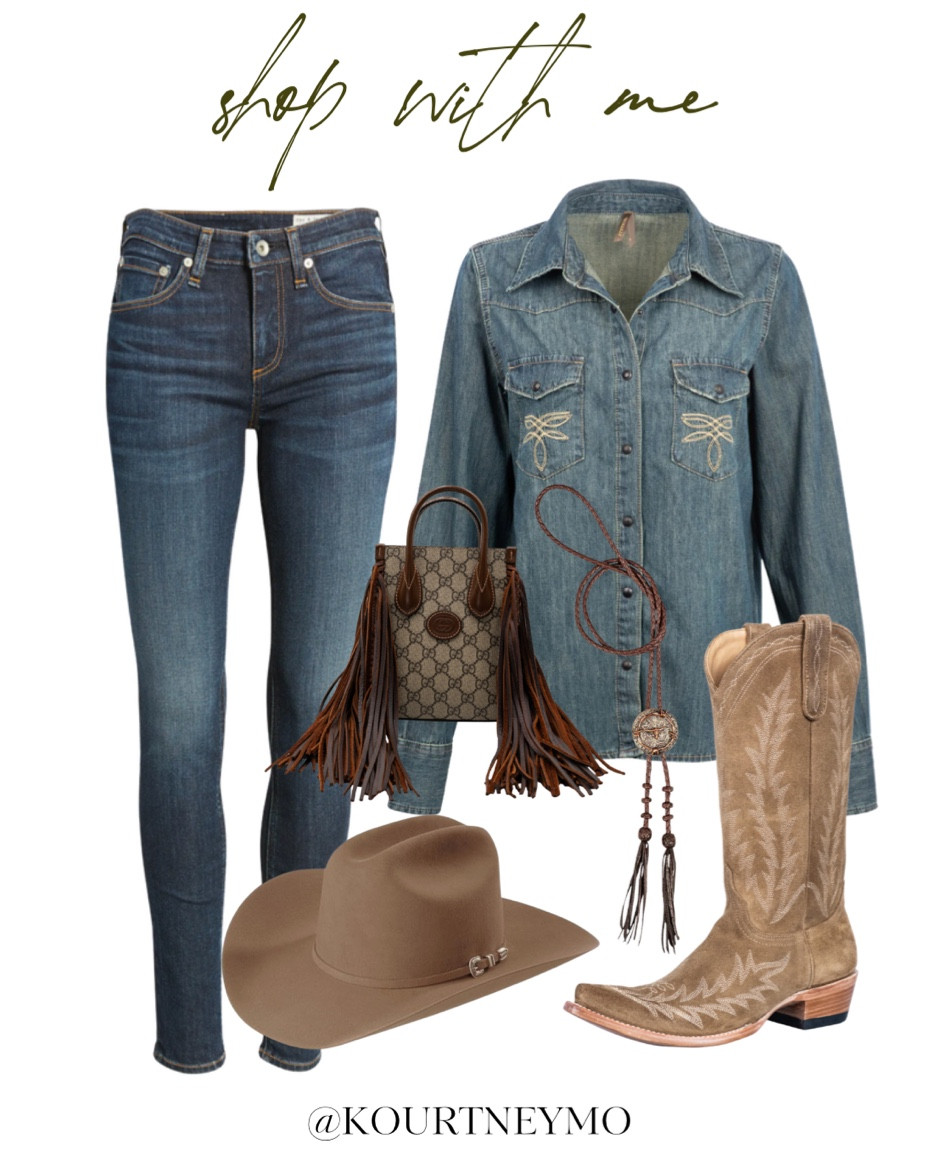 PBR outfit, rodeo style, Stetson, Old Gringo, Rag & Bone, Pinto Ranch, western boot styling 

#LTKshoecrush #LTKstyletip