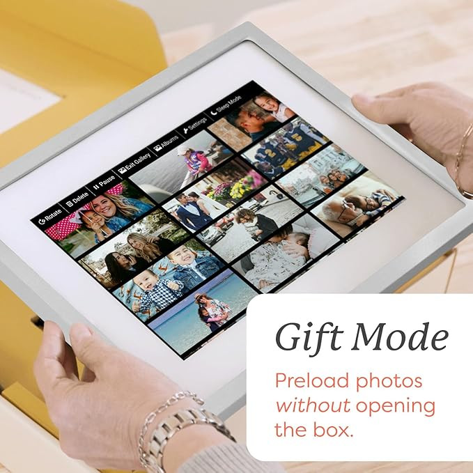 Skylight Digital Picture Frame - WiFi Enabled with Load from Phone Capability, Touch Screen Digit... | Amazon (US)