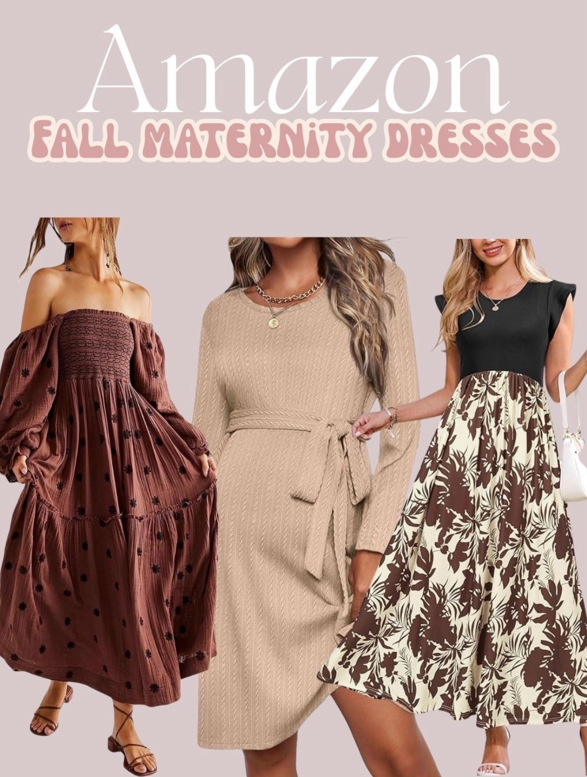 Amazon fall maternity dresses 
Fall family photos 
Bump friendly, fall dresses, fall dress, fall wedding guest maternity, fall wedding guest bump friendly, bump friendly dress, bump friendly wedding guest dress, casual dresses, dress the bump, sweater dress, workwear, teacher fashion, teacher outfit, baby shower dresses, girl baby shower dress, pink dresses, pink maternity dress, maternity photo shoot outfit, ruffles, blush, mauve, outfit inspo, summer wedding guest, summer dresses, bump style, bump fashion, bump friendly cocktail dress, formal maternity dress
#maternity #dresses #dress #fall 

#LTKBump #LTKFindsUnder100 #LTKWedding