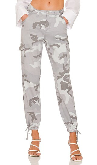 Kayla Camo Jogger Pant in Grey Camo | Revolve Clothing (Global)