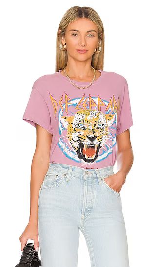 Def Leppard Adrenalize Tour Tee in Lotus Flower | Revolve Clothing (Global)