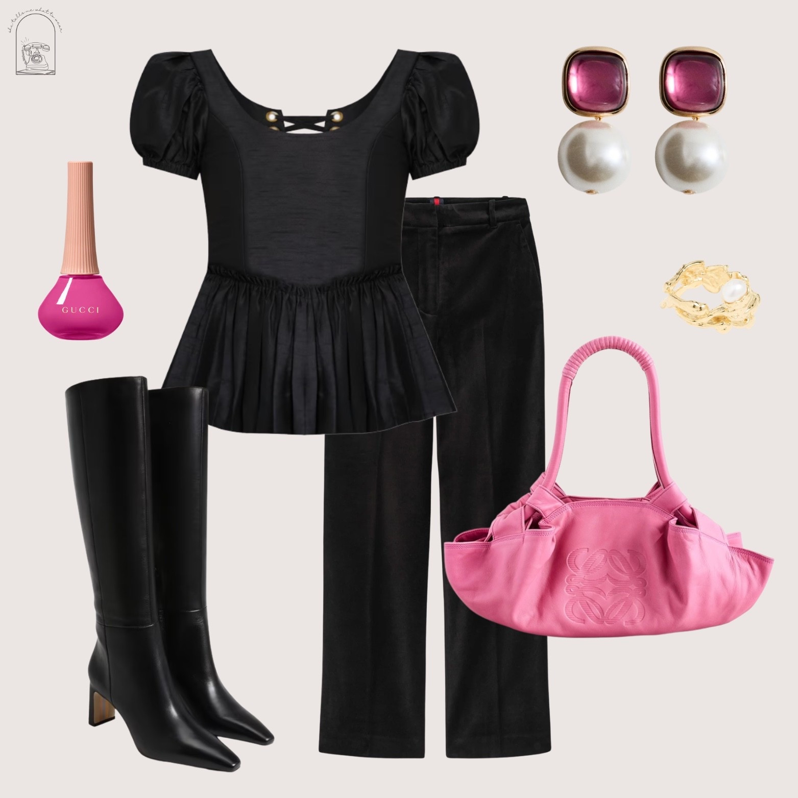 for the girls who were barbie, cleopatra, superwoman, a fairy or a princess this halloween 🤣 would you go pops of pink or keep it all black?

#LTKHoliday #LTKSeasonal #LTKGiftGuide