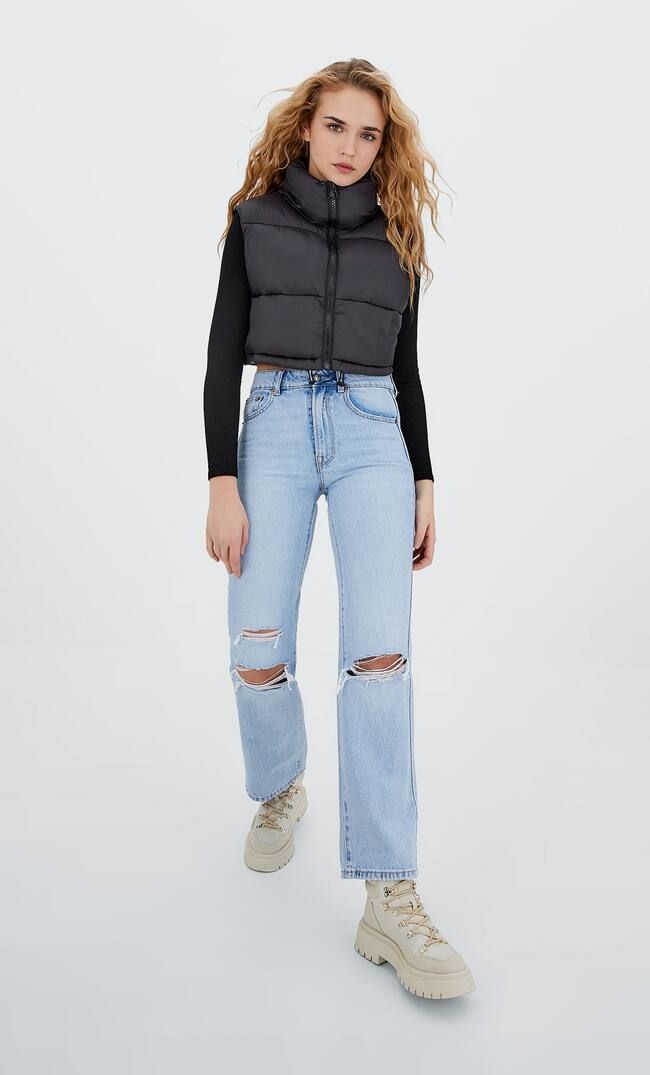 Cropped-Puffweste | Stradivarius DE