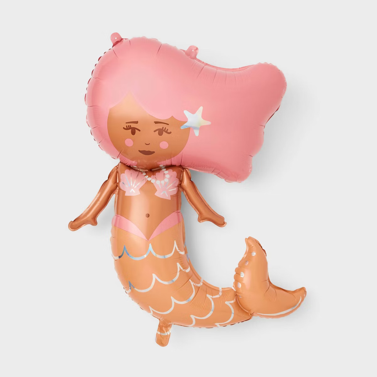 Mermaid Shaped Foil Balloon - Spritz™ | Target