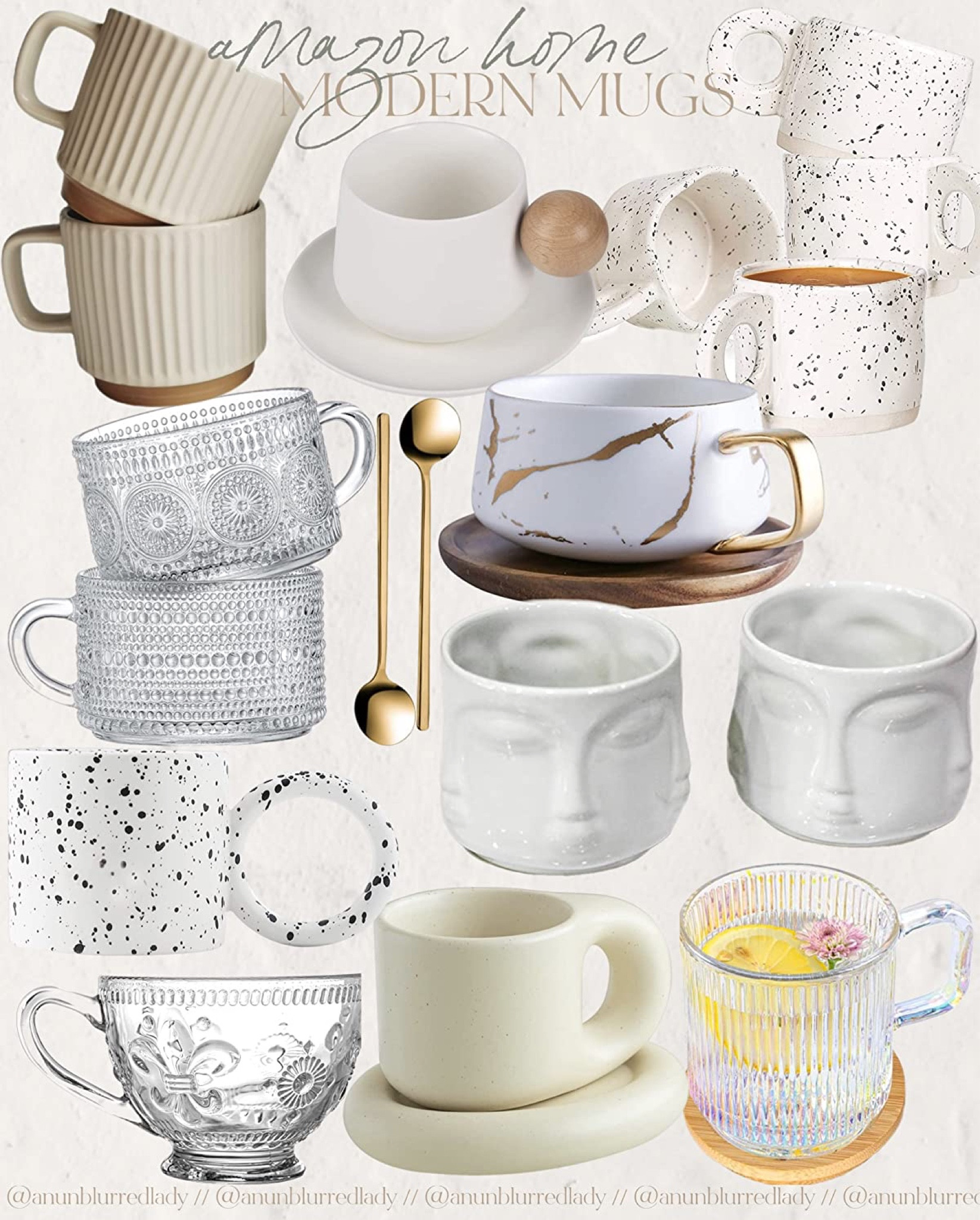 Gezzeny Vintage Coffee Mugs, Glass … curated on LTK