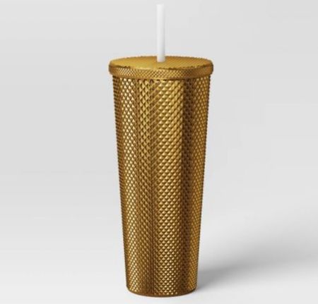 ✨Gold Tumbler Cup with Straw✨ 

Iridescent gold / target finds / last minute gift / target shopping / 24oz cup / gold cup / target gift ideas / stocking stuffer 

#LTKGiftGuide #LTKSeasonal #LTKsalealert