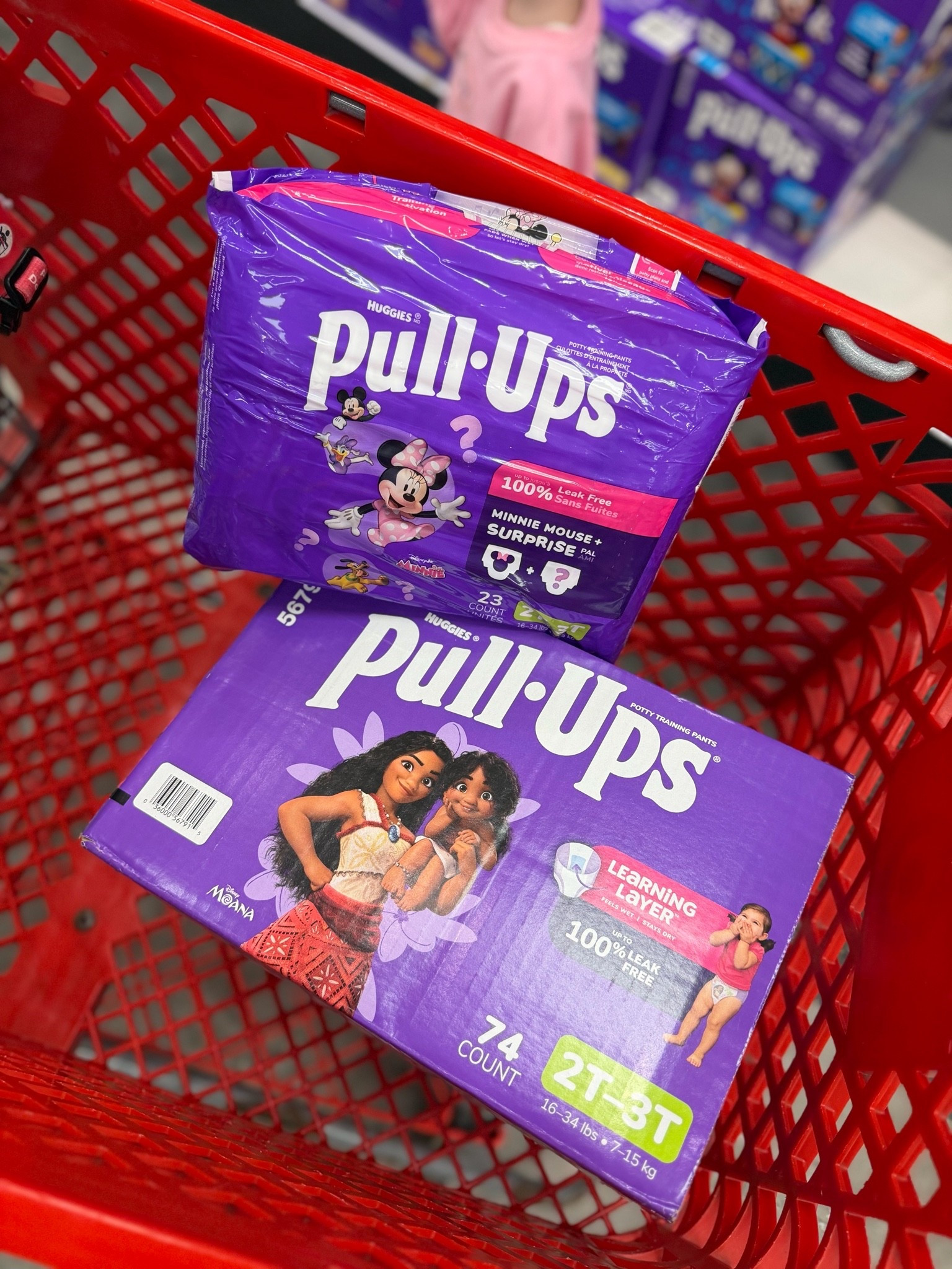 #AD Pull-Ups for our big girl!!! How cute is this ©Disney print for her — she loves!!! She feels just like a Big Kid now that she can pull them up herself, just like undies! Take advantage of the promo happening this week — Get a $20 Giftcard with a $80 select baby care purchase! 👏🏼👏🏼👏🏼 Exclusive to Target Circle Members and only valid THIS WEEK!! 🥰 #TargetPartner #Pull-Ups @pullups @target 

Offer: Target Circle Deal: $20 Target GiftCard with $80 select baby care purchase
Eligibility: Target Circle Membership 
Availability: Sunday May 24th - Saturday May 30th, 2026, offer expires at 11:59pmPT.
Terms & Conditions: Category Deal. Valid in store or online. Limit one coupon/deal per Target Circle account. No other same department/category coupon/deal/bonus will apply. Offer excludes items sold & shipped by Target Plus™ Partners and clearance items. Void if copied, scanned, altered, transferred, purchased, sold or prohibited by law. Coupon/deal expires at 11:59pm PT. Item(s) may not be available at all stores. Gift cards and tax will not be included in determining purchase total. Target GiftCard not valid as payment on this purchase; terms and conditions apply. Quantities limited; no rain checks. No cash value. For full details on our Price Match policy, see Target.com/PriceMatch