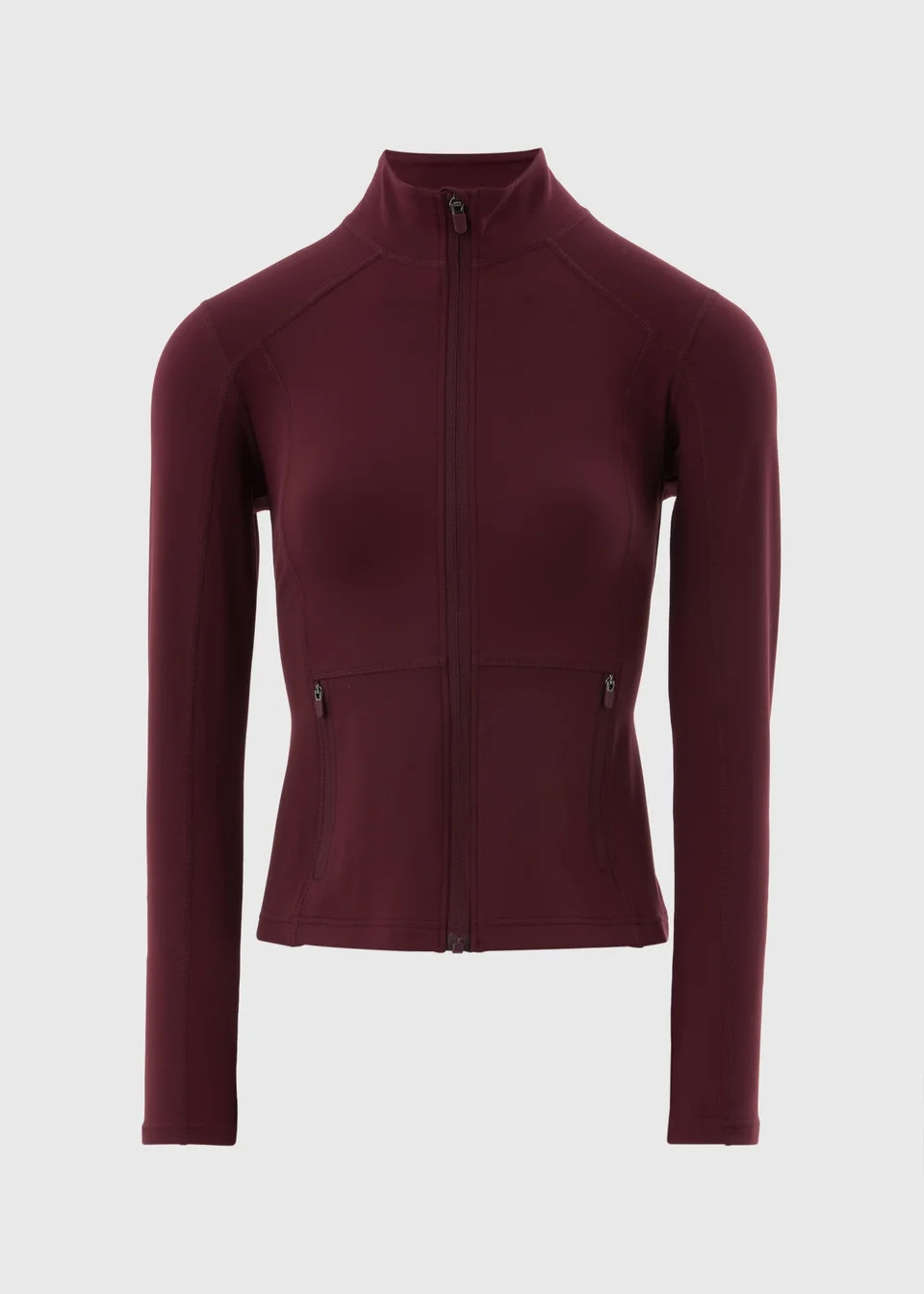 Souluxe Burgundy Zip Jacket | Matalan (UK)