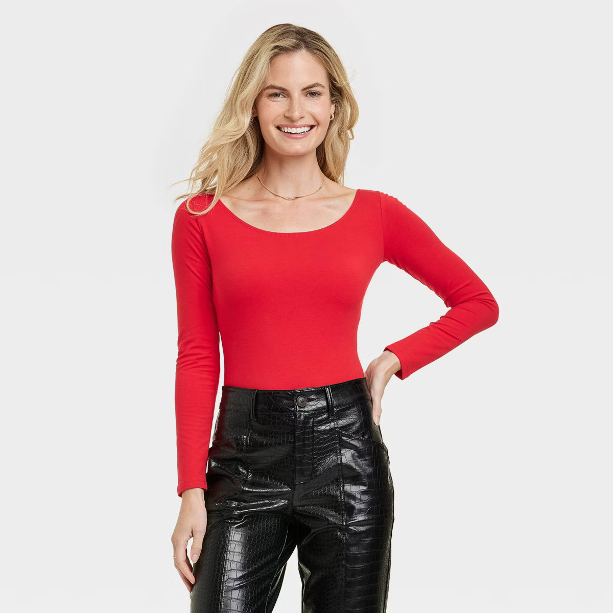 Women's Off-Shoulder Bodysuit - A New Day™ | Target