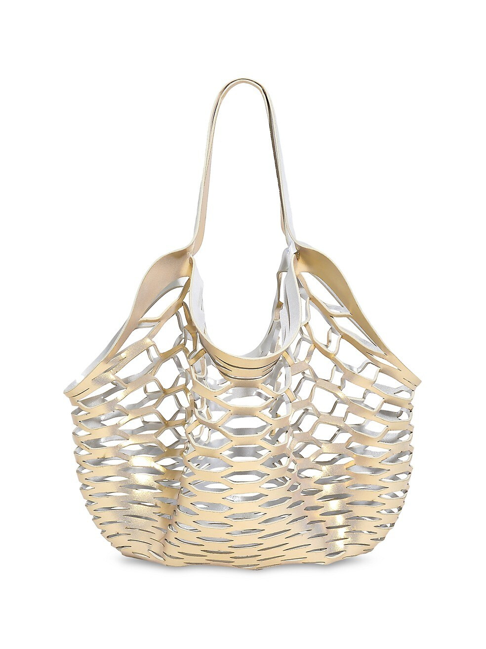 Fisherman's Metallic Tote | Saks Fifth Avenue