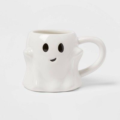 10oz Stoneware Ghost Halloween Mug - Threshold™ | Target